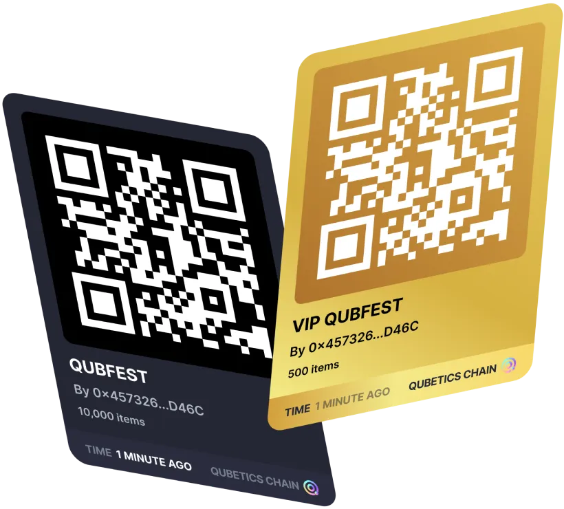 QR Code passes for QUBFEST event